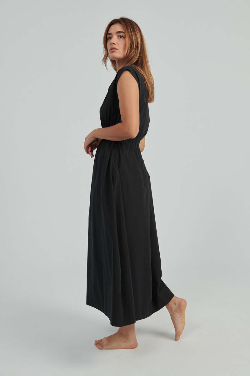 Studio Nicholson Nestor Dress - Darkest Navy | Garmentory