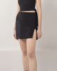 Mercy House Refine Mini Skirt - Black - Thumbnail 1