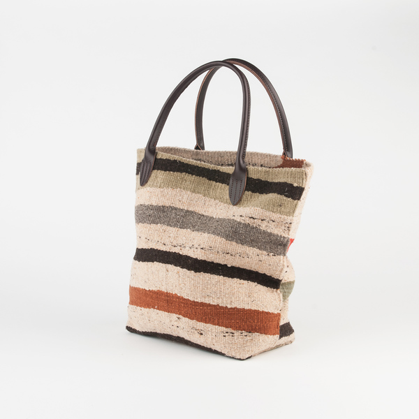 Chamula Blanket Tote in Autumn Wave Garmentory