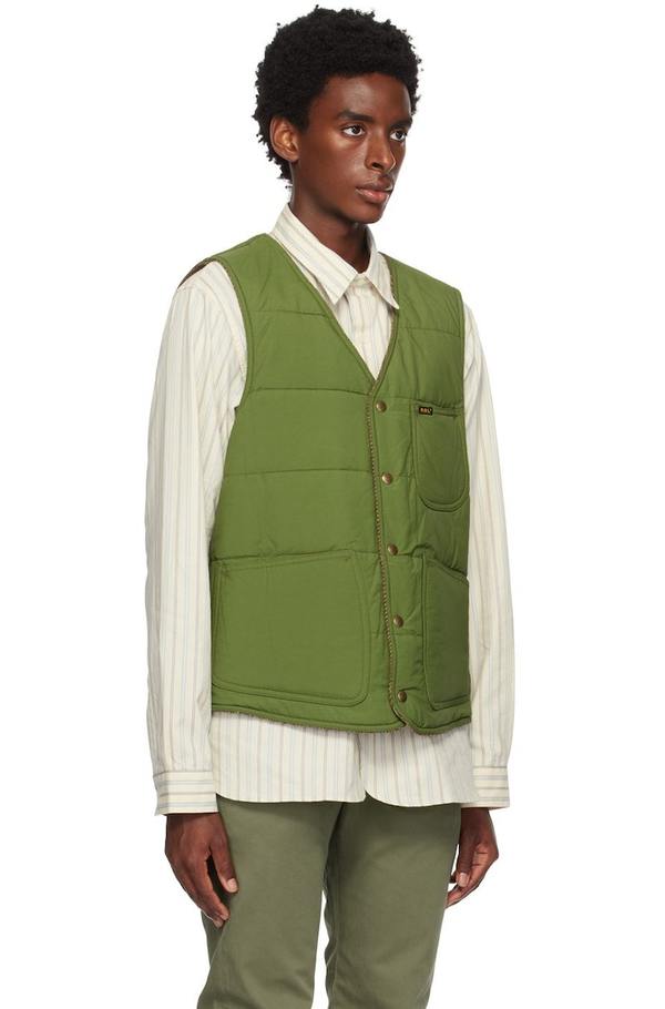 RRL Reversible Vest - Brown | Garmentory