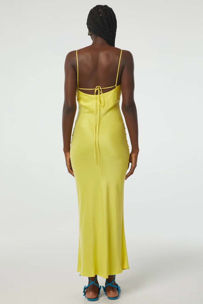 chinese dress ladies Florence Strapless Belted Maxi Dress / White | Meshki