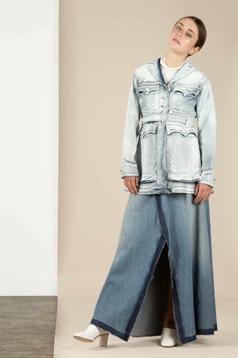 【関税＆送料込み】Maison Margiela Denim Jacket White Paint Maison Martin Margiela 1999 Artisanal White Painted Denim