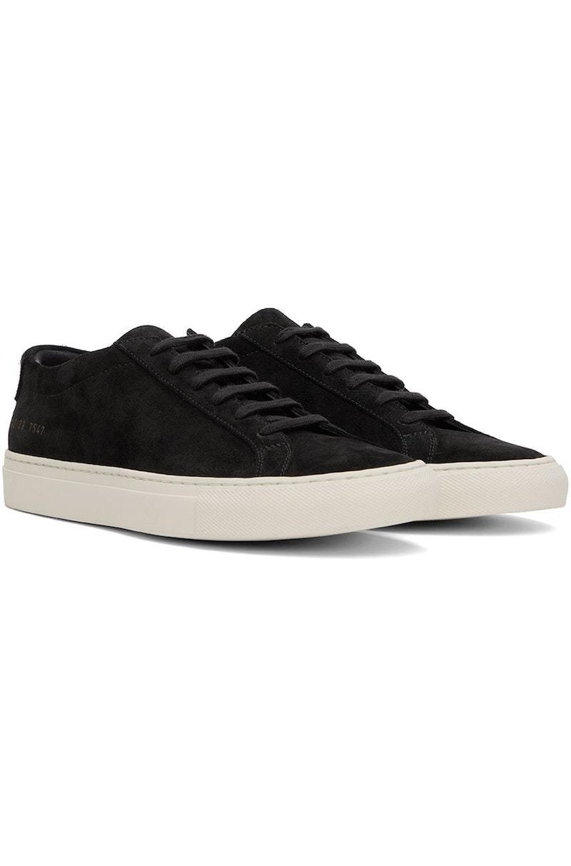 スニーカー COMMON PROJECT Men Sneakers 2489 7547 Black Common Projects Achilles Sneakers - 7547 Black | Garmentory