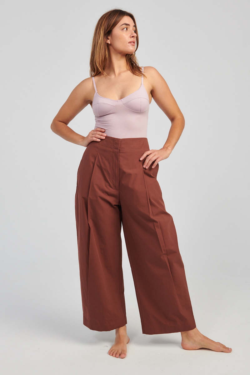 Studio Nicholson Dordoni Pant - Chestnut | Garmentory