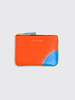 COMME DES GARCONS Super Fluo Wallet - Green/Orange - Thumbnail 1