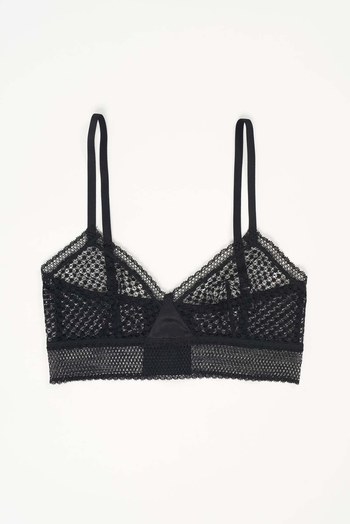 Else Bella Soft Cup Triangle Bra - Black - Image 1 of 8