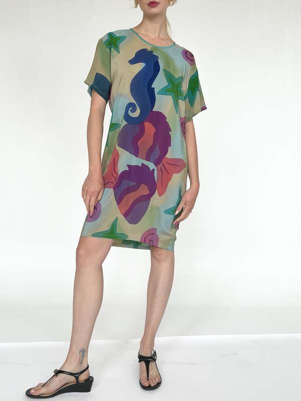 Underwater Silk Dress | Garmentory Underwater Silk Dress | Garmentory