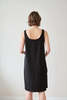 Wol Hide Boatneck Dress - Black - Thumbnail 4