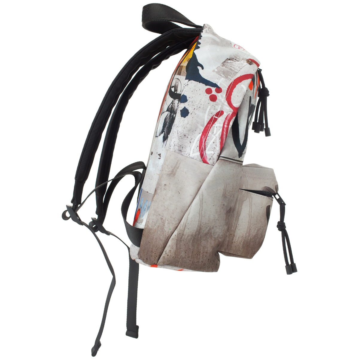 Vetements Graffiti printed mini backpack - Gray | Garmentory