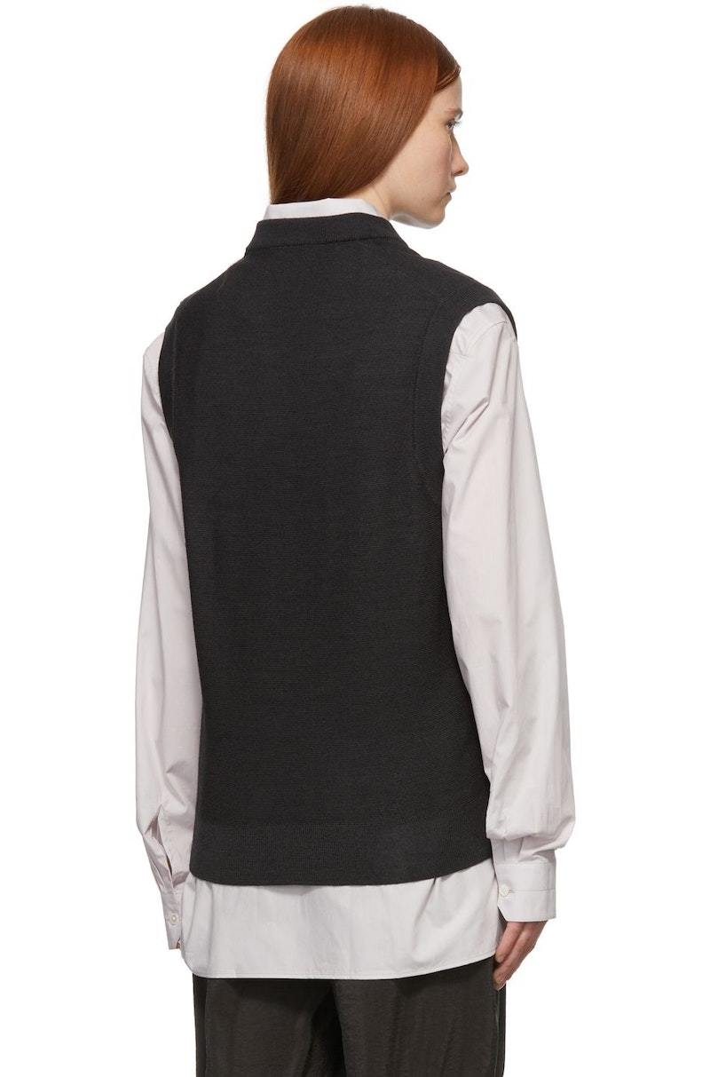 LEMAIRE Cable-knit wool-blend vest | NET-A-PORTER