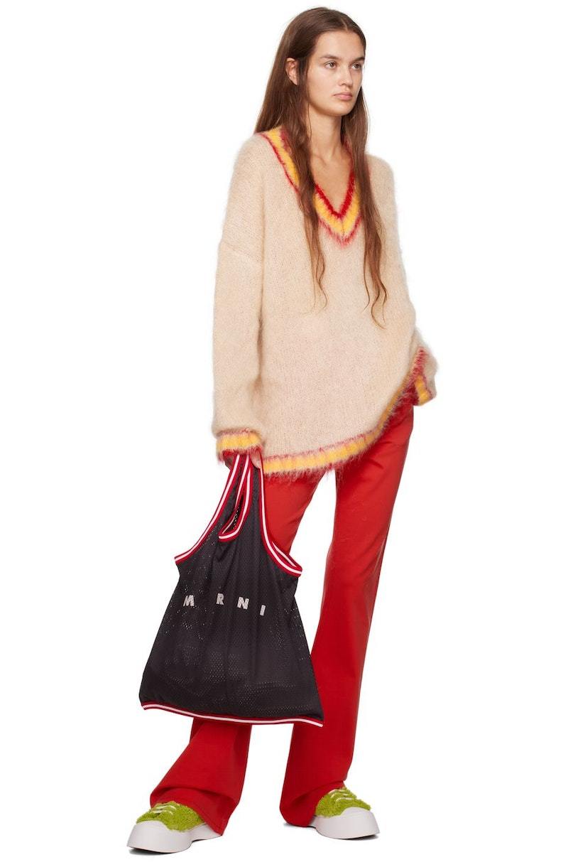 Marni Tank Top Shopping Tote Black Garmentory