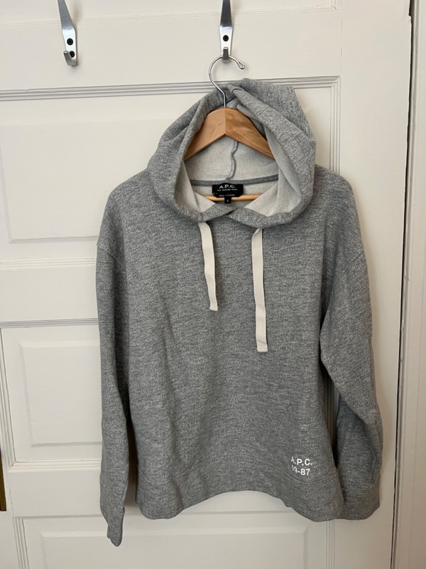 Apc discount hoodie grey