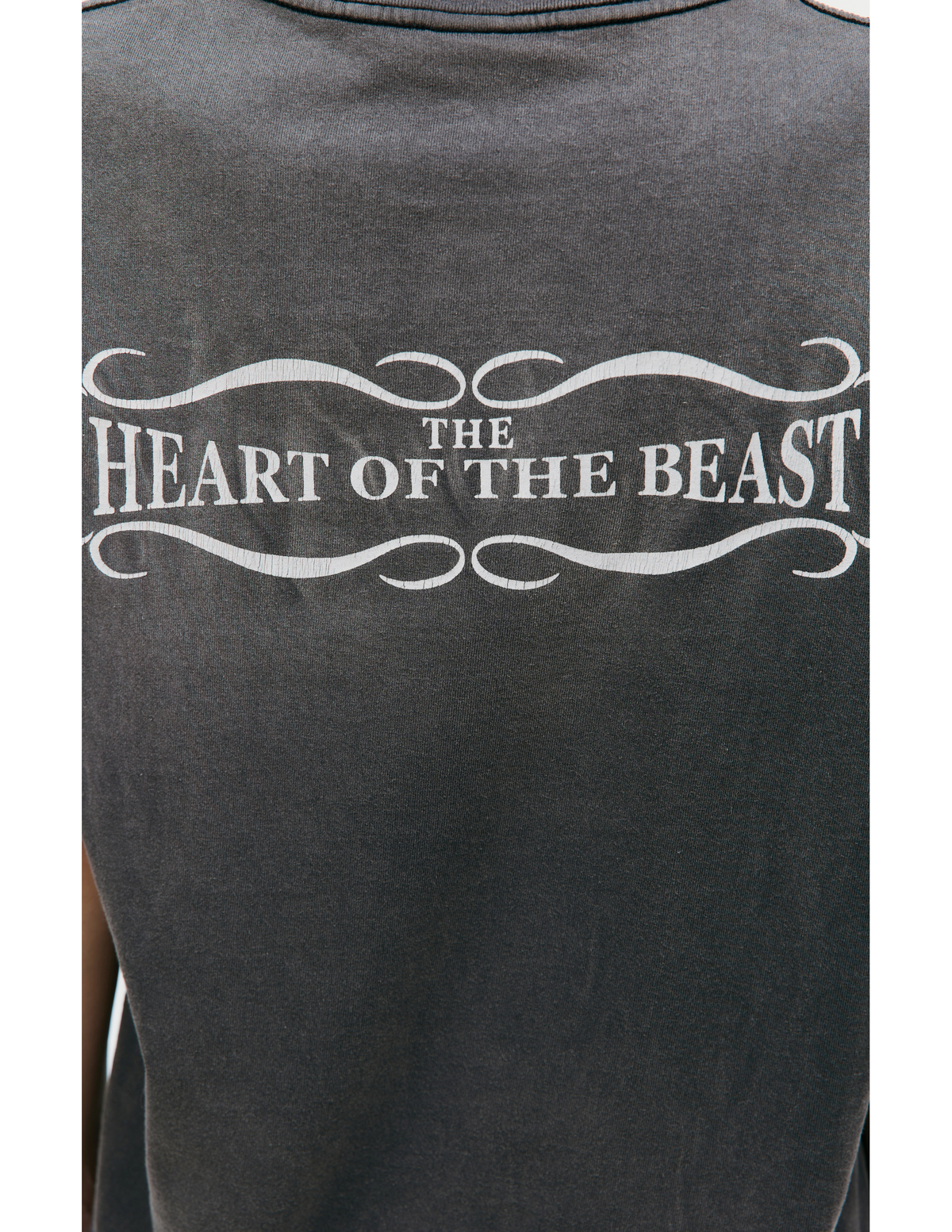 Saint Michael Flesh and Blood Printed T-shirt - Black | Garmentory