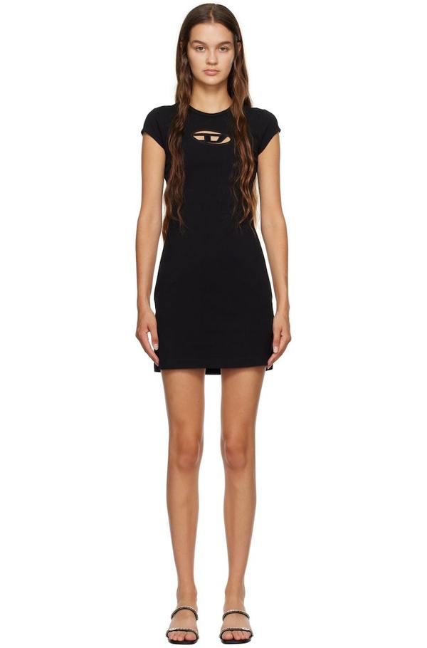 DIESEL D-Angiel Minidress - Black | Garmentory