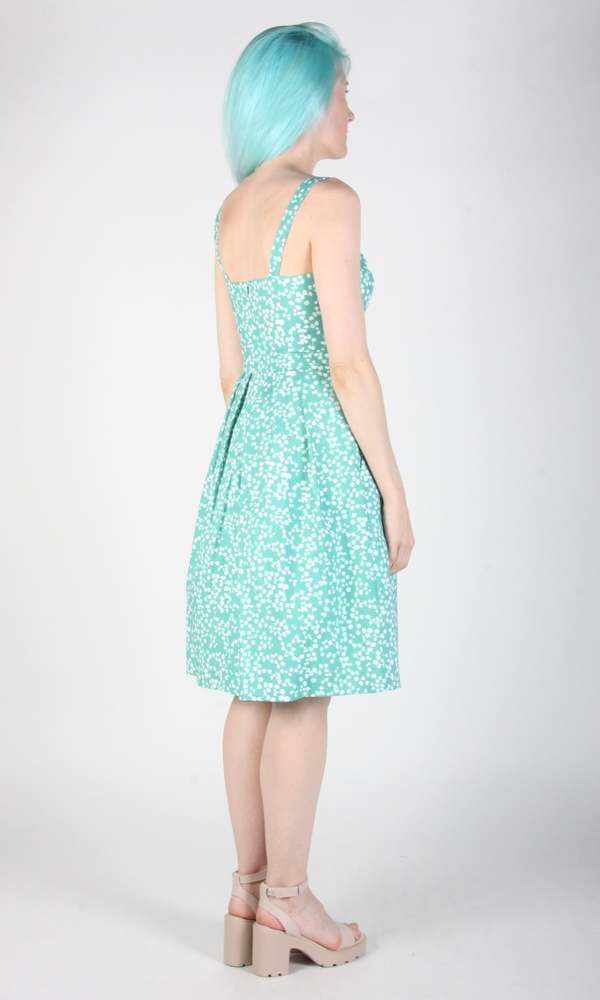 Birds of North America Bee Martin Dress - Tendril Traces