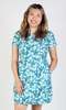 Birds of North America Engoulevent Dress - Cotton Puff - Thumbnail 4