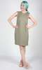 Birds of North America Kestrel Dress - Khaki - Thumbnail 2