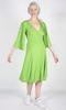Birds of North America Palmcreeper Dress - Lime - Thumbnail 1