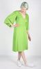 Birds of North America Palmcreeper Dress - Lime - Thumbnail 5