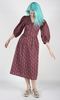 Birds of North America Paruline Dress - Amaranth Grove - Thumbnail 3