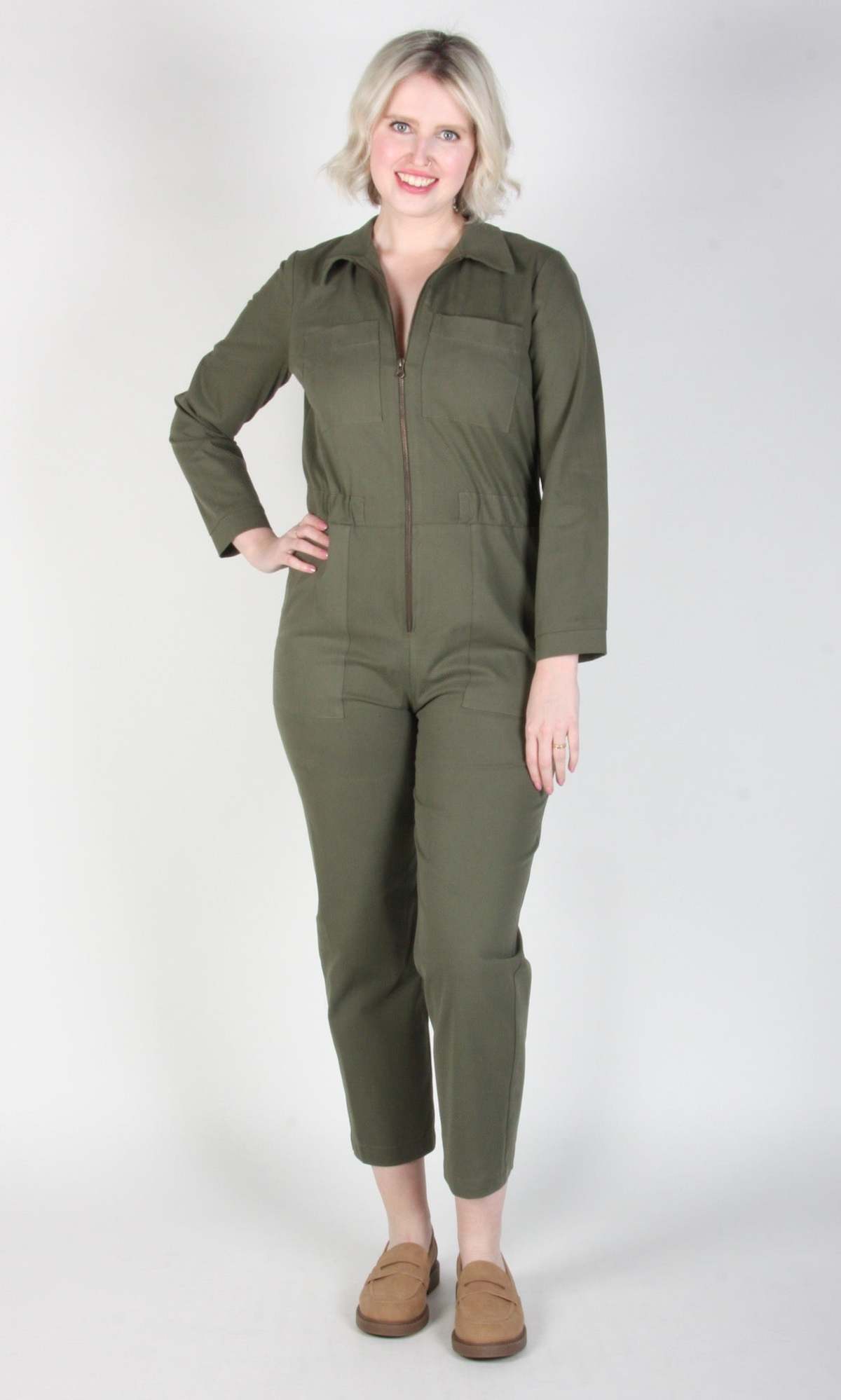 Birds of North America Rain Crow Jumpsuit - Artichoke - Image 1 of 11