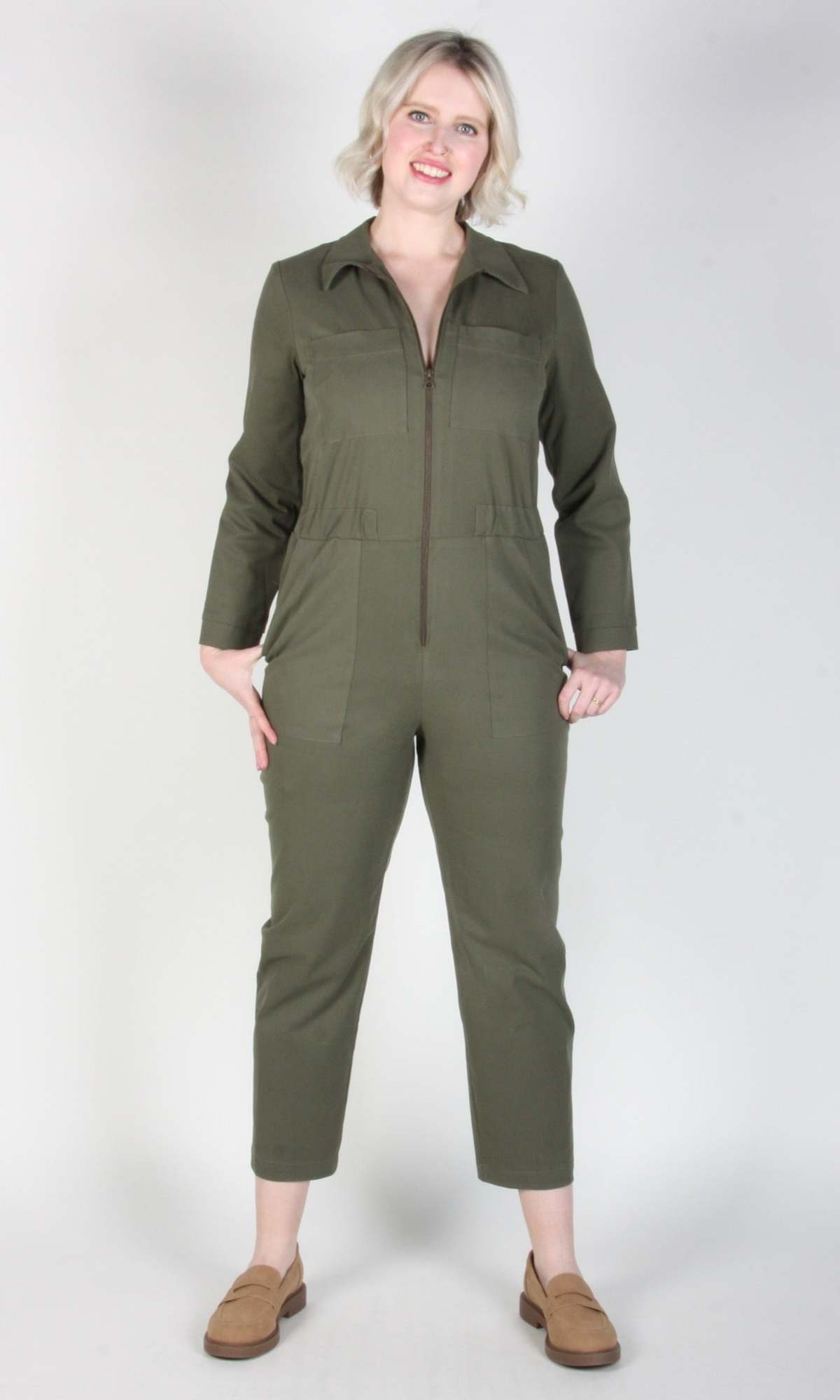 Birds of North America Rain Crow Jumpsuit - Artichoke - Image 2 of 11