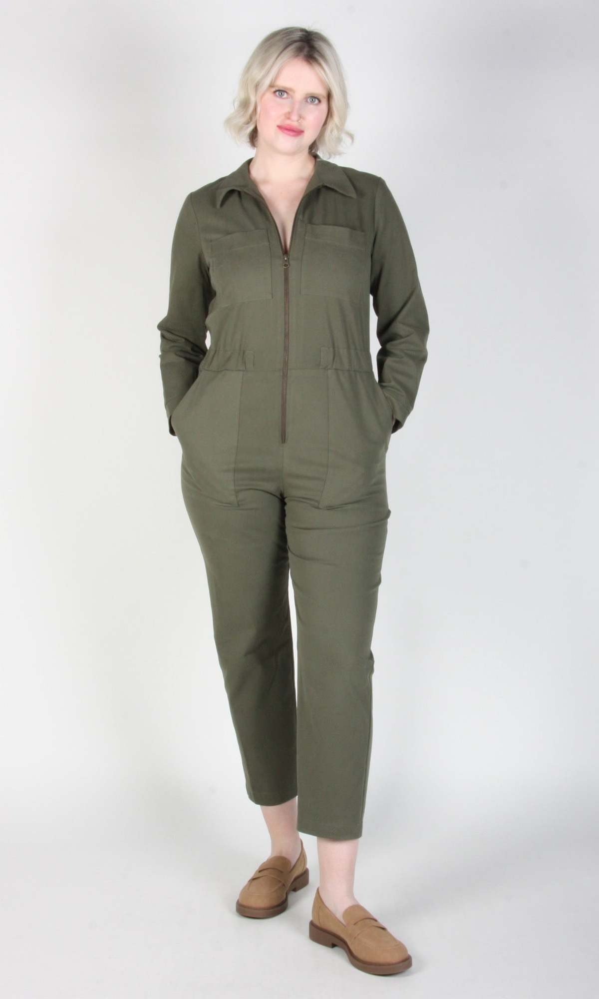 Birds of North America Rain Crow Jumpsuit - Artichoke - Image 3 of 11