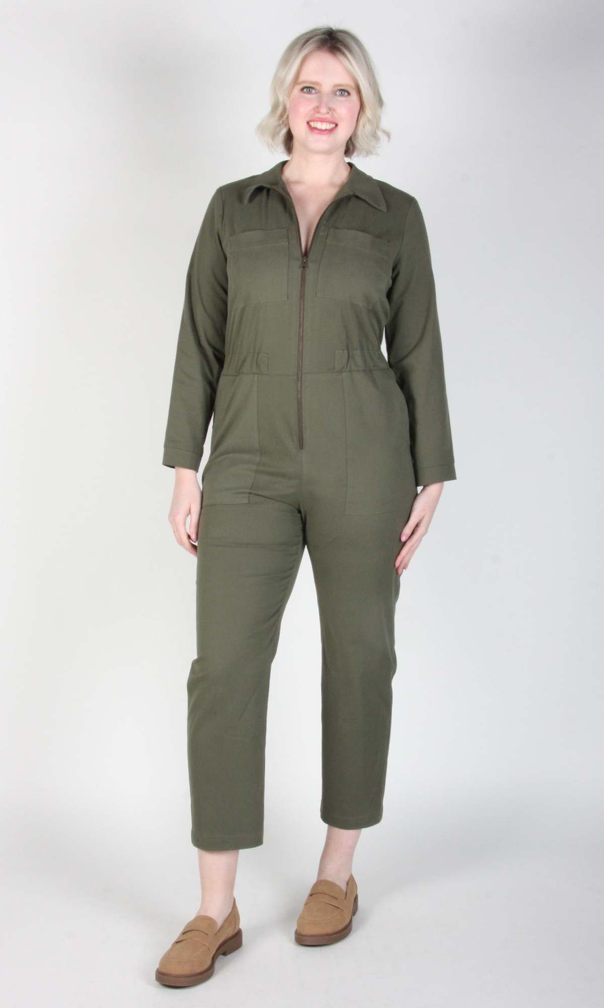 Birds of North America Rain Crow Jumpsuit - Artichoke - Image 4 of 11