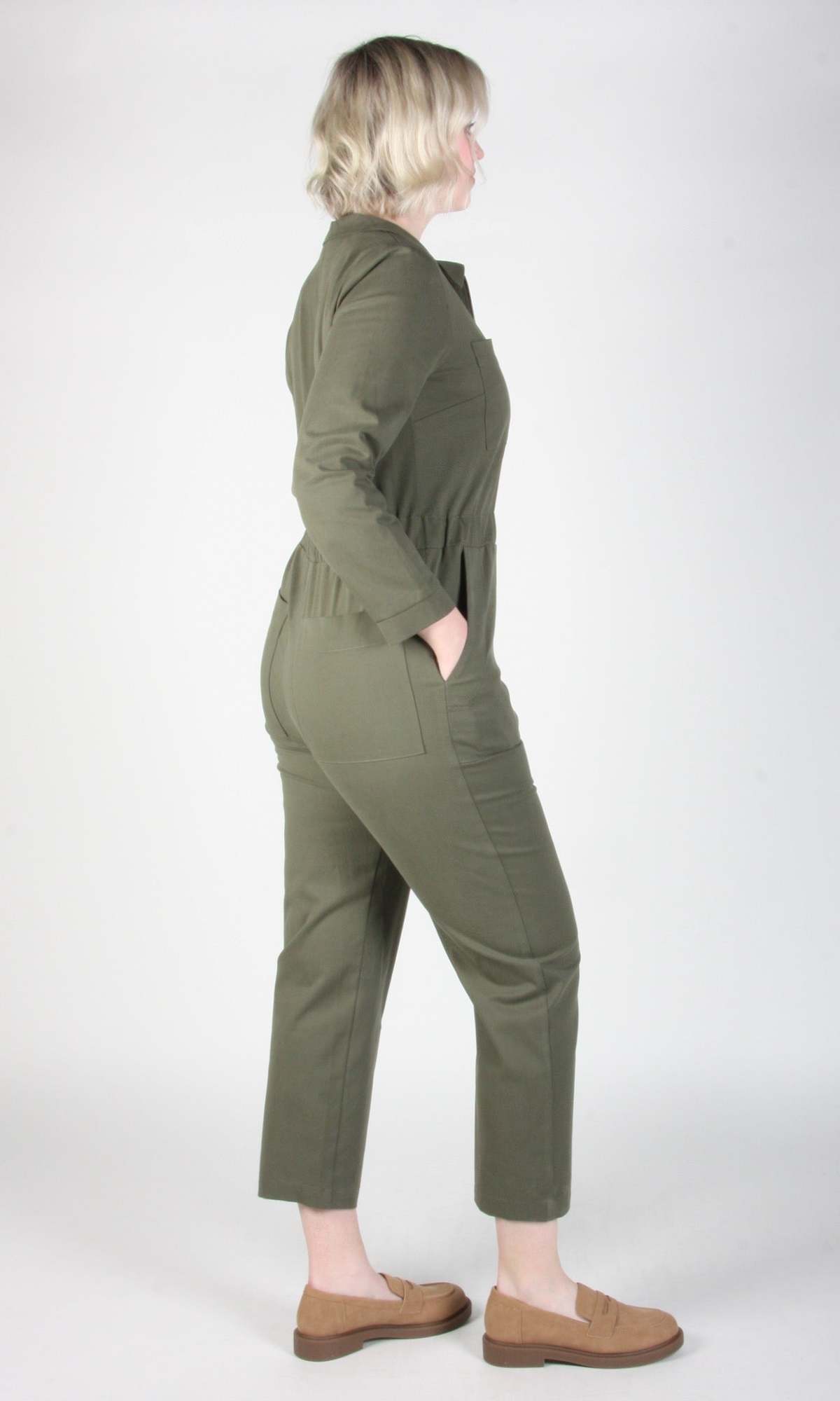 Birds of North America Rain Crow Jumpsuit - Artichoke - Image 5 of 11