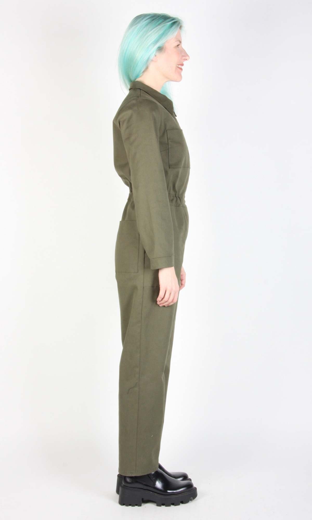 Birds of North America Rain Crow Jumpsuit - Artichoke - Image 10 of 11
