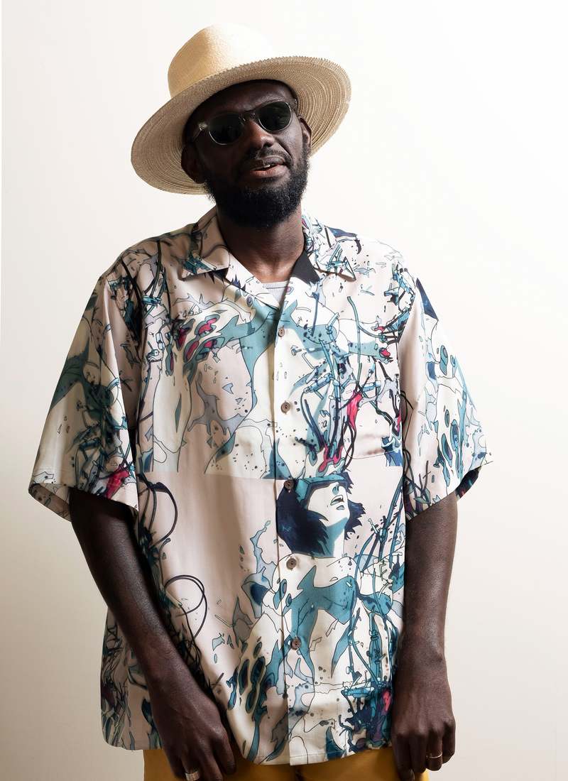 Wacko Maria GUILTY PARTIES GHOST IN THE SHELL HAWAIIAN SHIRT
