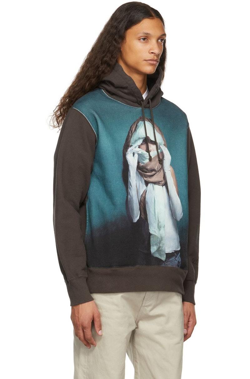 Undercover Markus Akesson Edition Graphic Hoodie - Brown | Garmentory