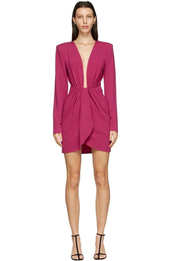 gauge81 pink dress GAUGE81 Krasnodar Short Dress - Pink