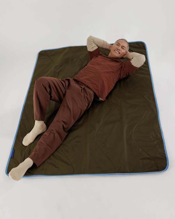 Baggu Puffy Picnic Blanket - Tamarind