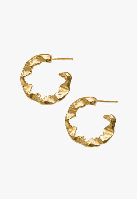 Simuero Burbujas Earrings - Gold | Garmentory