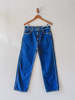 B Sides Plein High Straight Jeans - Medium Wash - Thumbnail 1