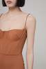 ALEX PERRY TIGHT OPEN BACK SEXY DRESS - Brown - Thumbnail 6