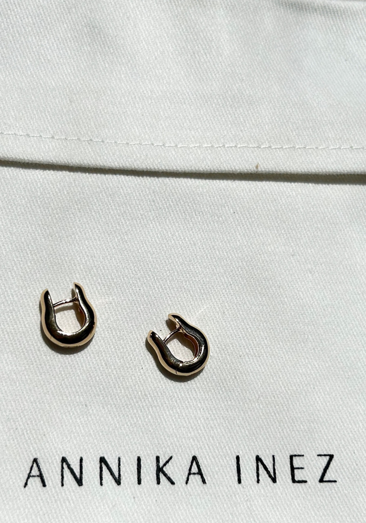 Annika Inez Ample Hinge Mini Loops - Gold | Garmentory