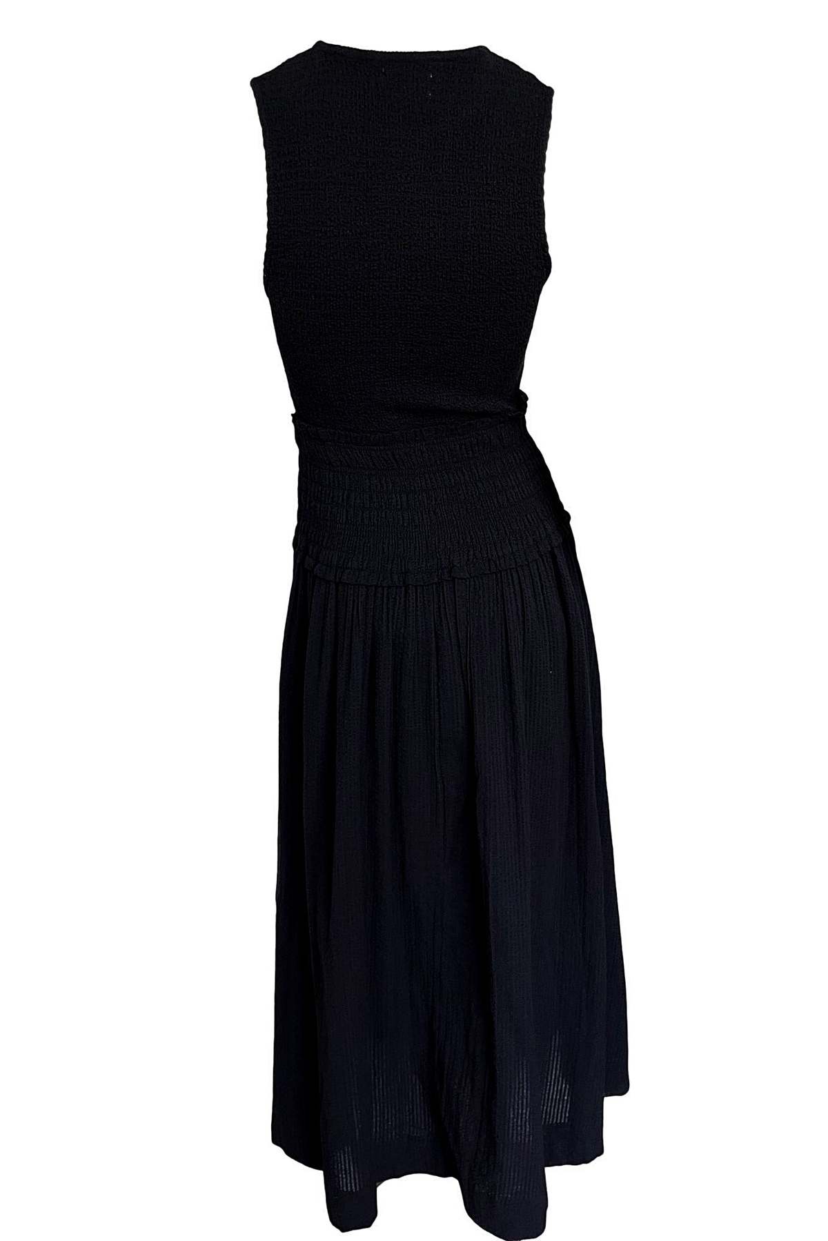 Apiece Apart Siempre Tank Maxi Dress - Black