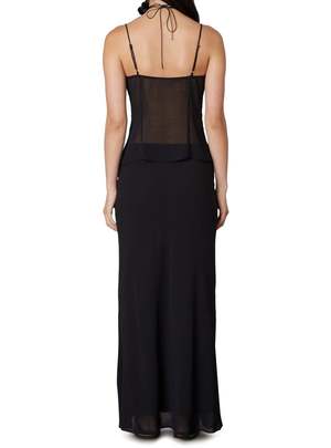 Crinkle Chiffon Maxi-105