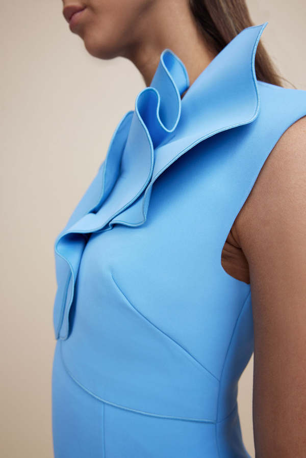 viral blue dress Acler Women's Mini Dress - Blue main image 0