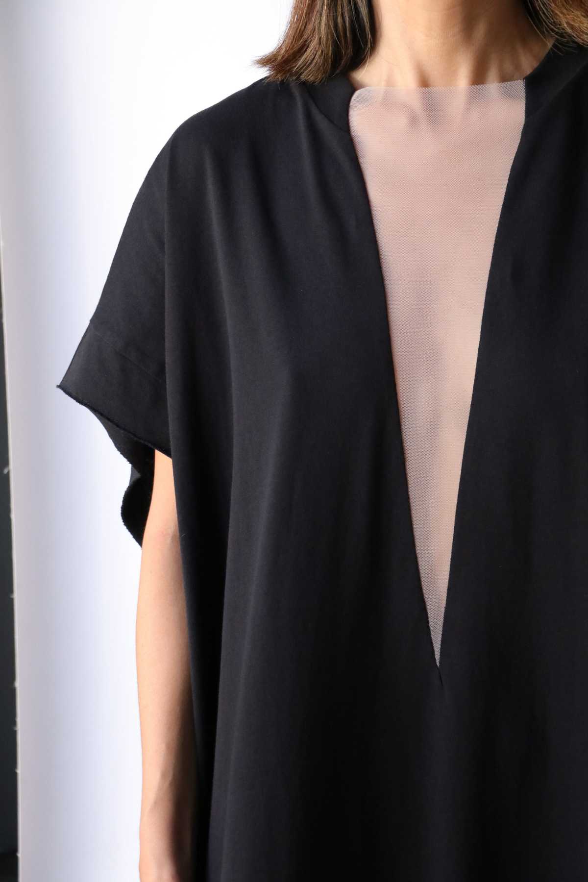 MM6 Maison Margiela Jersey Dress - Black | Garmentory