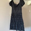 Betsey Johnson Babydoll Lace Dress - Black - Thumbnail 1