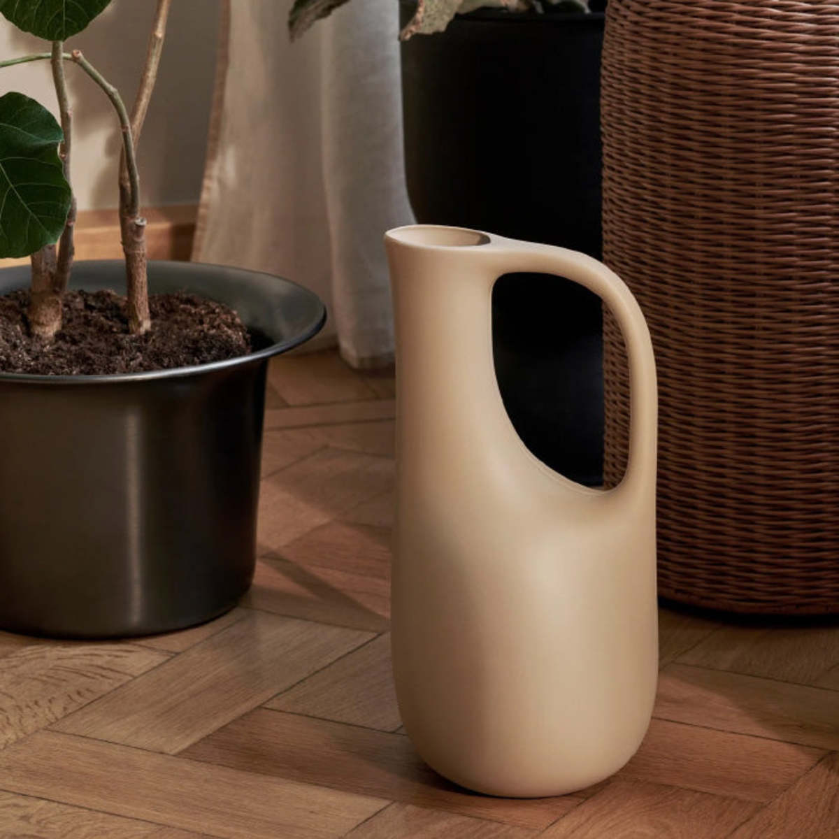 Ferm Living Outdoor Liba Watering Can - Cashmere Beige | Garmentory