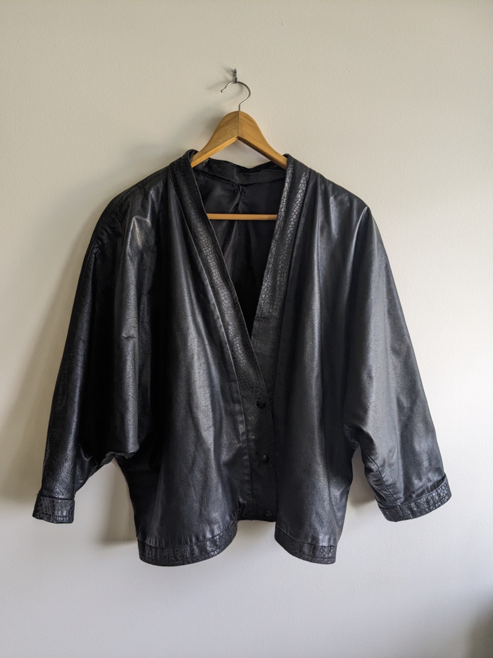 Batwing 2025 leather jacket