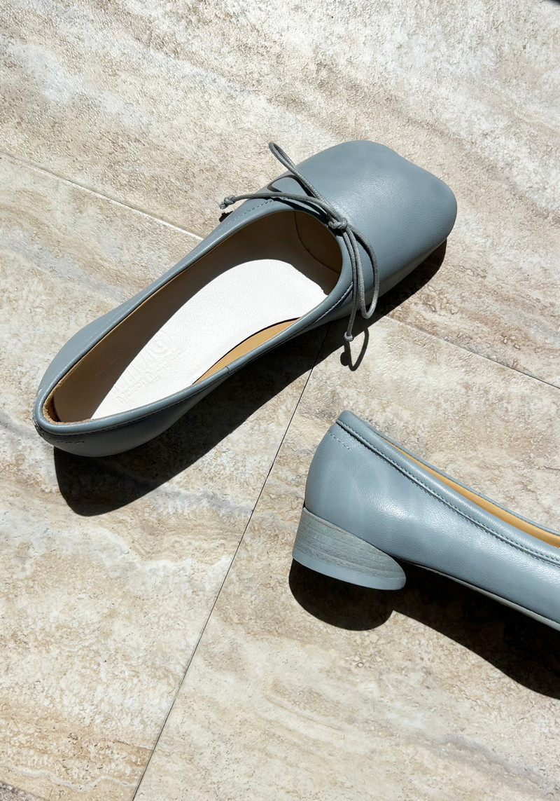 MM6 Maison Margiela Ballet Shoe - Light Blue | Garmentory