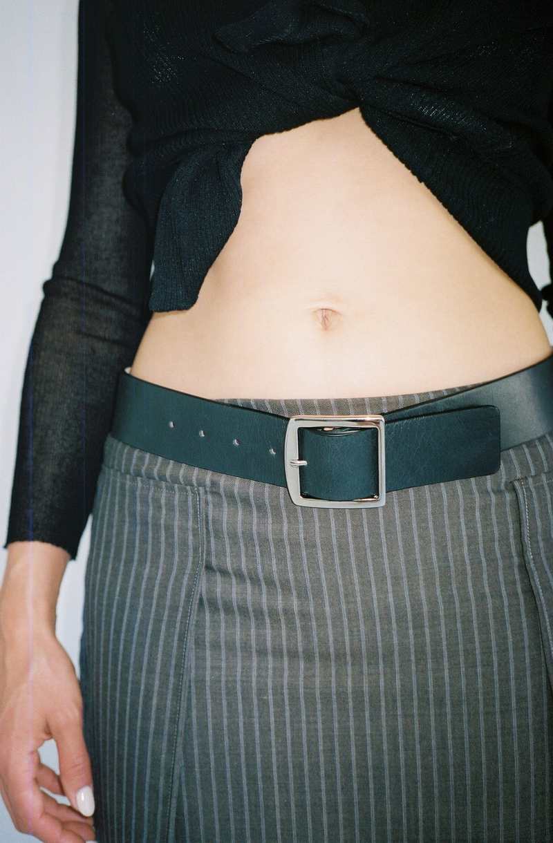 【関税込み】Maryam Nassir Zadeh ブラック Pablo ベルト MEN'S PABLO BELT, BLACK – Maryam Nassir Zadeh
