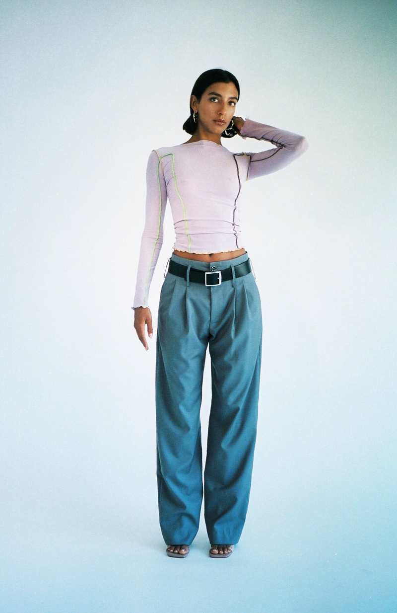 Maryam Nassir Zadeh Pablo Belt - Black | Garmentory