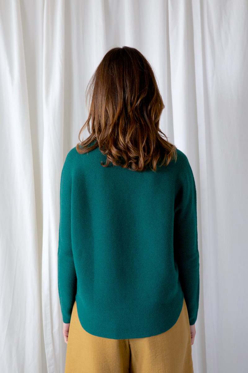 Christian Wijnants Kopan Sweater - Pine Green | Garmentory