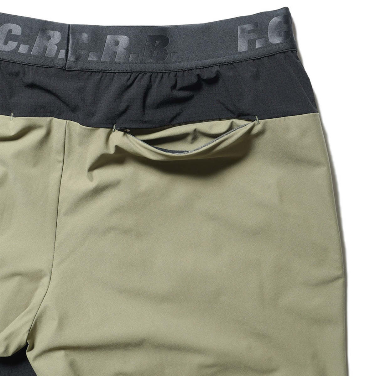F.C. Real Bristol Stretch Light Weight Easy Tapered Pants - Khaki 